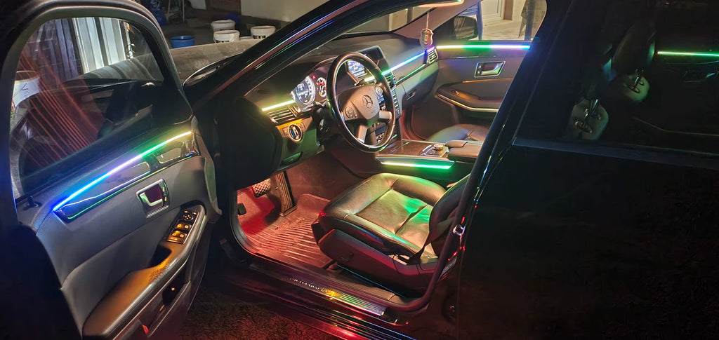 RGB Ambient Car Light Kit – 64 Colors Interior LED (6/10/18-in-1)